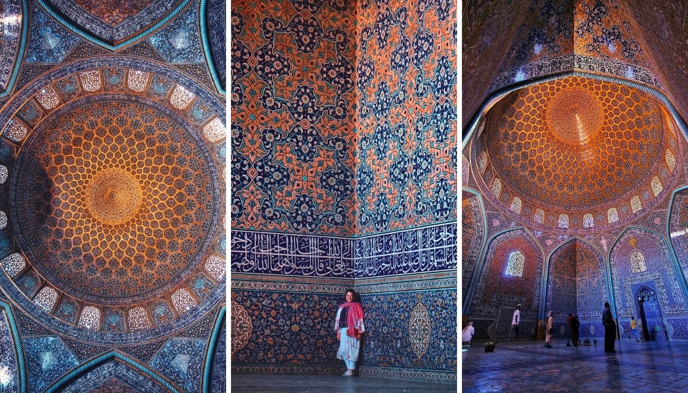 Тур в Иран Мечеть шейх Лютфоллы в Исфахане - GoIran