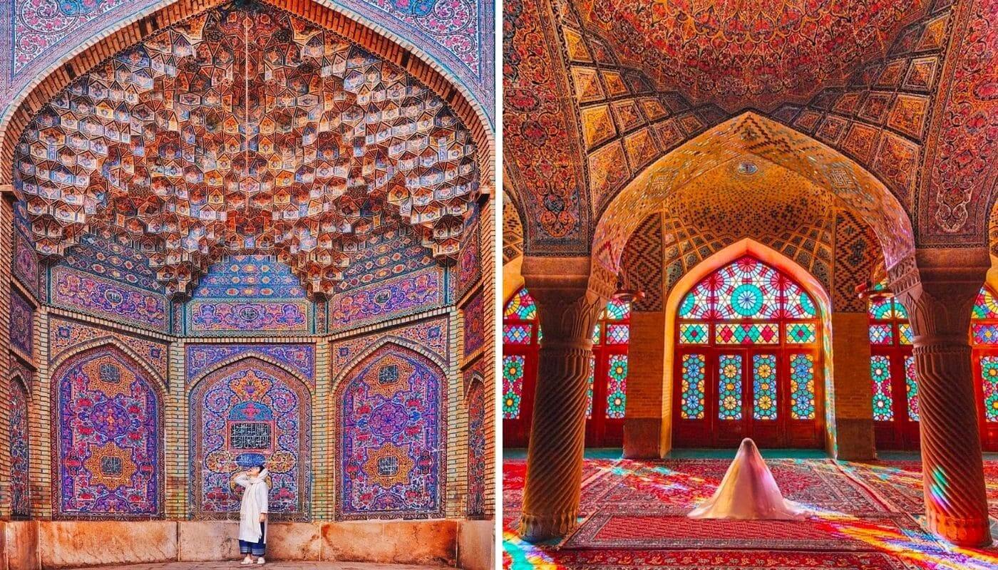 Тур в Иран Розовая мечеть в Ширазе - GoIran