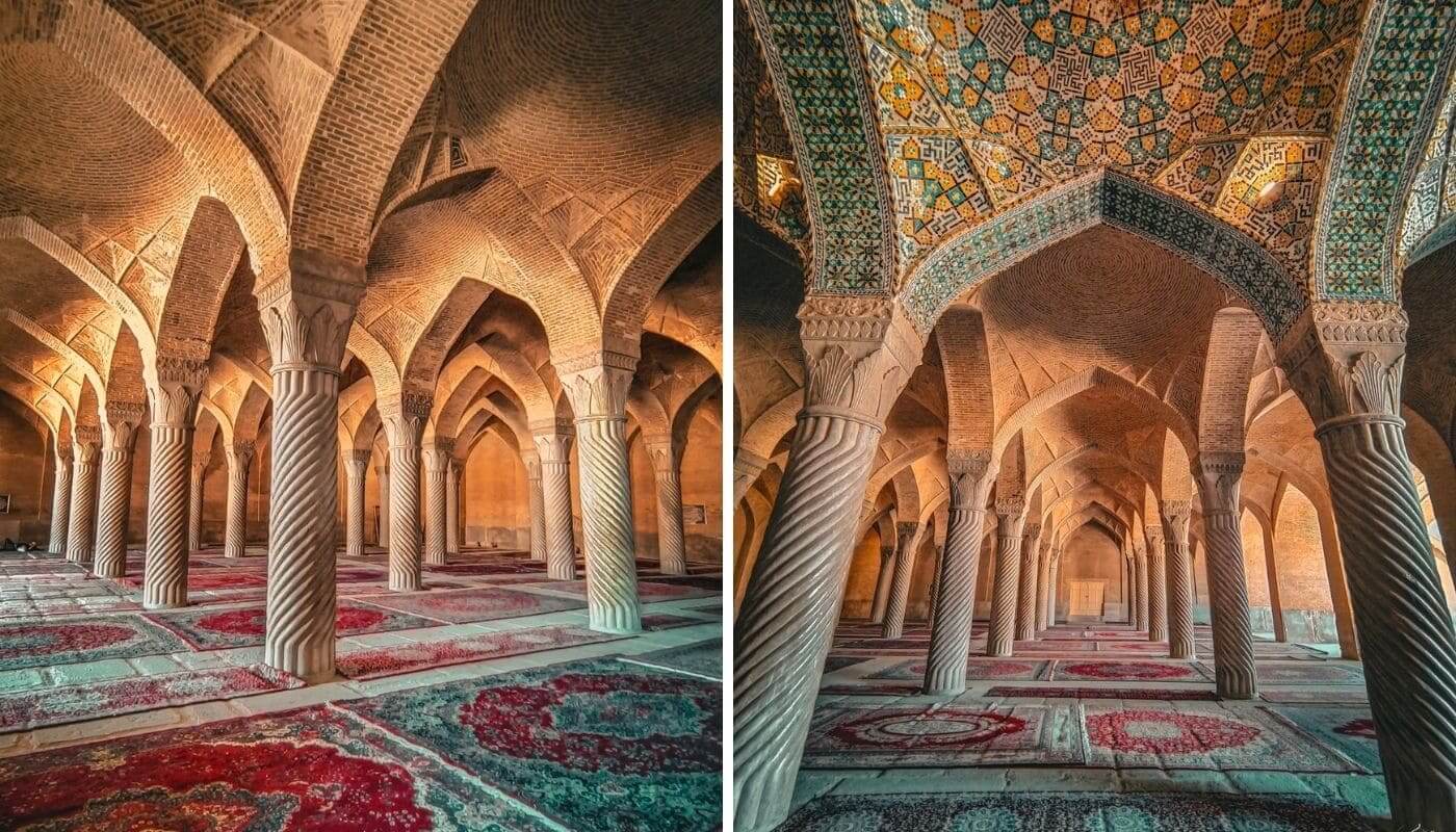 Тур в Иран мечеть Вакиль в Ширазе - GoIran