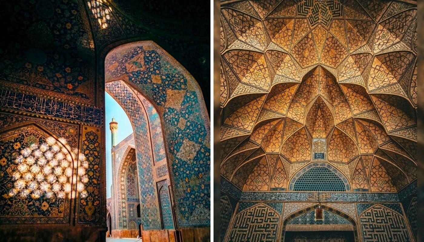 Тур в Иран соборная мечеть в Исфахане - GoIran